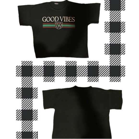 Fashion Nova Tops - Fashion Nova GUC Always Good Vibes T-Shirt